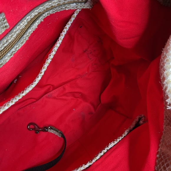 Dooney & Bourke Belvedere Gold Shoulder Bag - Picture 12 of 12